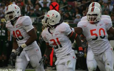Sean Spence (31) celebrates after a sack, something he hopes to do a lot in 2010.